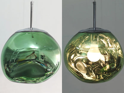 Modern LED Pendant Light in Metal and PVC, Minimalist Ceiling Light for Kitchens and Dining Rooms