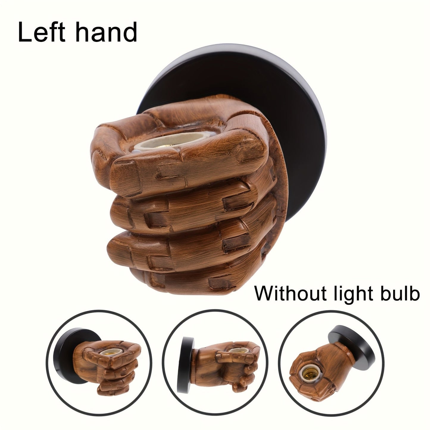 Industrial Hand Wall Lamp
