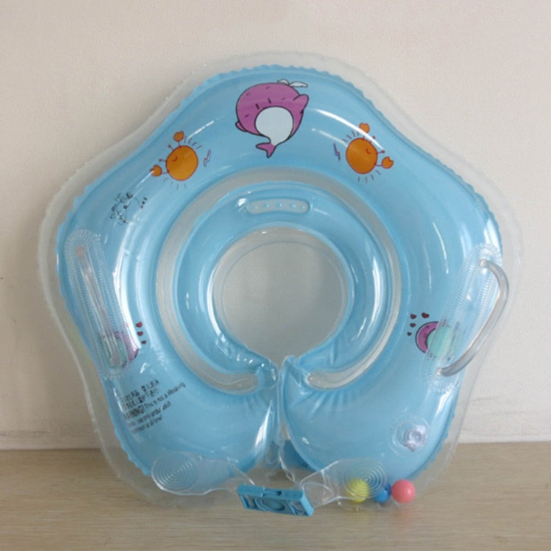 Infant Swim Neck Float for Baby with Ergonomic Chin Rest, Ages 1 to 24 Months Old