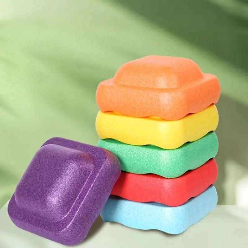 Kids Stackable Balance Stepping Stones - Play Blocks for Motor Skills