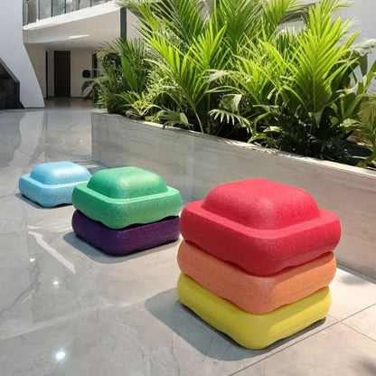 Kids Stackable Balance Stepping Stones - Play Blocks for Motor Skills