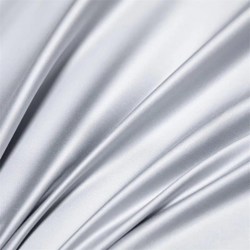 BAMBOOLUXE Cooling Duvet Cover Set - Bamboo Fiber Bedding for Elegant Summer Sleep