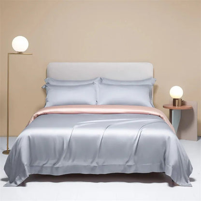 BAMBOOLUXE Cooling Duvet Cover Set - Bamboo Fiber Bedding for Elegant Summer Sleep