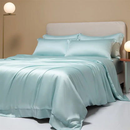 BAMBOOLUXE Cooling Duvet Cover Set - Bamboo Fiber Bedding for Elegant Summer Sleep