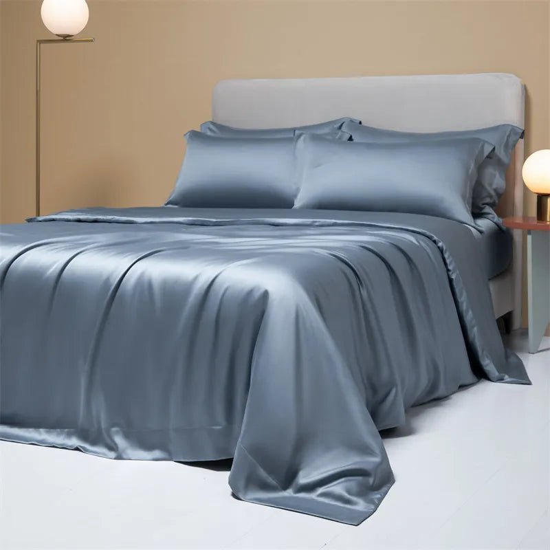 BAMBOOLUXE Cooling Duvet Cover Set - Bamboo Fiber Bedding for Elegant Summer Sleep