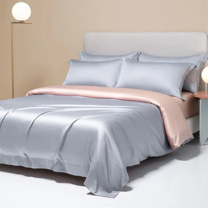 BAMBOOLUXE Cooling Duvet Cover Set - Bamboo Fiber Bedding for Elegant Summer Sleep