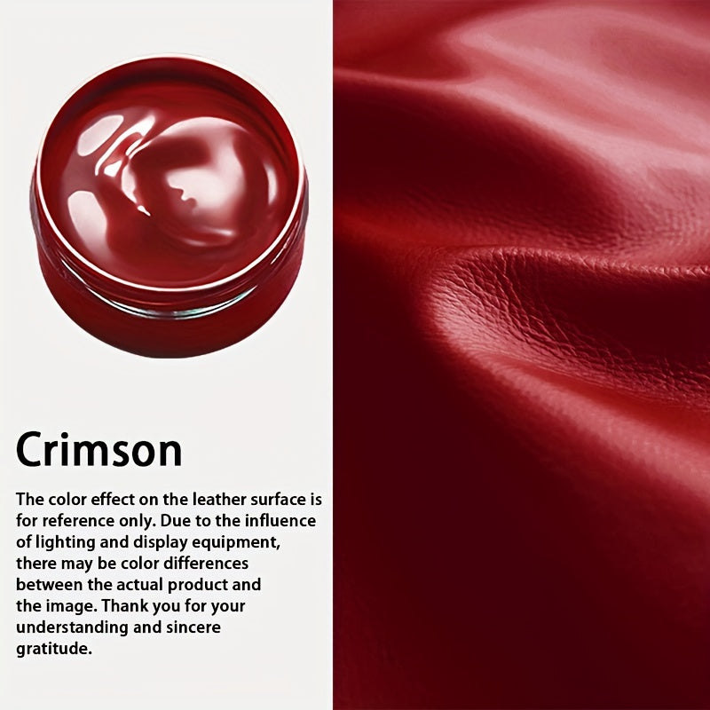 Leather Repair Paint for Bags, Sofas, Shoes and Upholstery, Colour Restoration Kit with Applicator