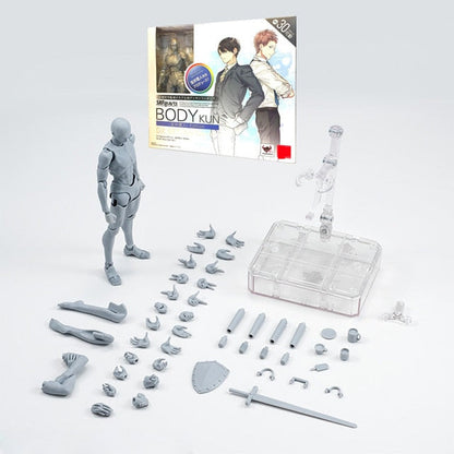 Articulated Drawing Mannequin Figure Set for Artists Learning Pose and Body Anatomy