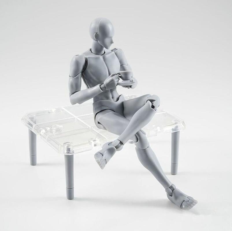 Articulated Drawing Mannequin Figure Set for Artists Learning Pose and Body Anatomy