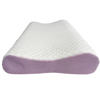 Breathable TPE Neck Pillow with Pressure-Free Support - Cooling Cervical Travel Pillow for Sleep