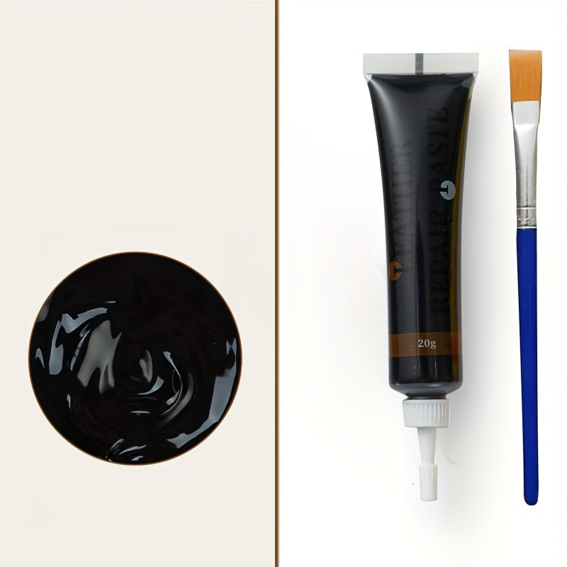 Leather Repair Kit for Furniture, Car Seats and Upholstery, DIY Colour Restoration Set for Scuffs