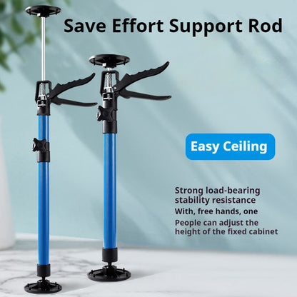 Steel Telescopic Cabinet Support Pole, Supports Up to 66 Lbs Per Rod, Set of 1 or 2