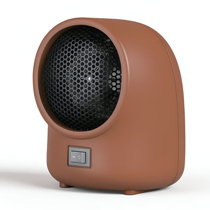 Compact Mini Heater for Home 350W to 400W ABS PPS Portable Personal Space Heater White Pink Brown