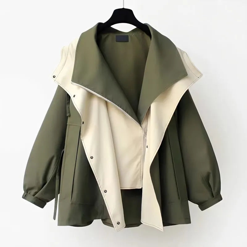 Women's 3-in-1 Reversible Waterproof & Windproof Jacket - Spring Layering Coat