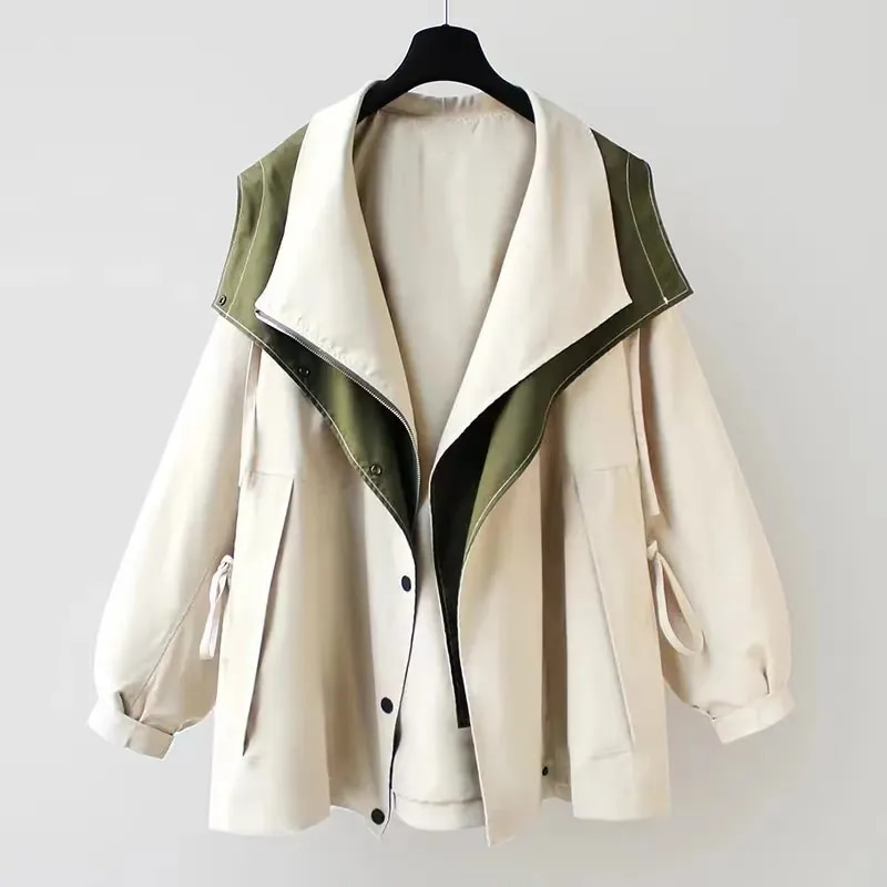 Women's 3-in-1 Reversible Waterproof & Windproof Jacket - Spring Layering Coat