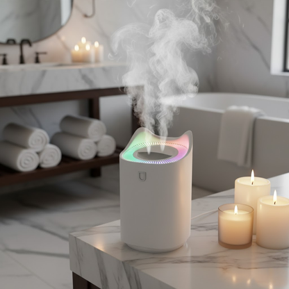 Ultrasonic Cool Mist Humidifier with Large Water Tank for Quiet Bedroom & Nursery Comfort