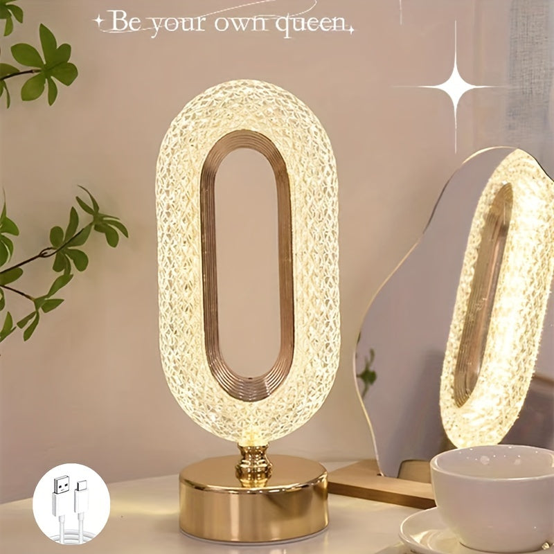 Three Colour LED Ambient Lamp with Warm, Neutral and Cool Light Modes for Bedrooms and Lounges