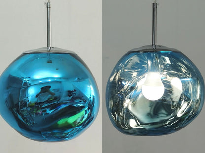 Modern LED Pendant Light in Metal and PVC, Minimalist Ceiling Light for Kitchens and Dining Rooms