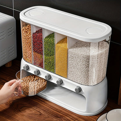 Multi-Compartment Grain Storage Container