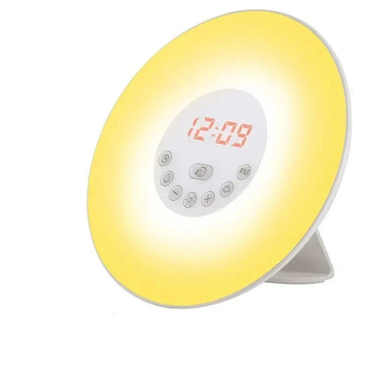 Sunrise & Sunset Simulator Alarm Clock with FM Radio, Melodies & 7 Ambient Light Colours