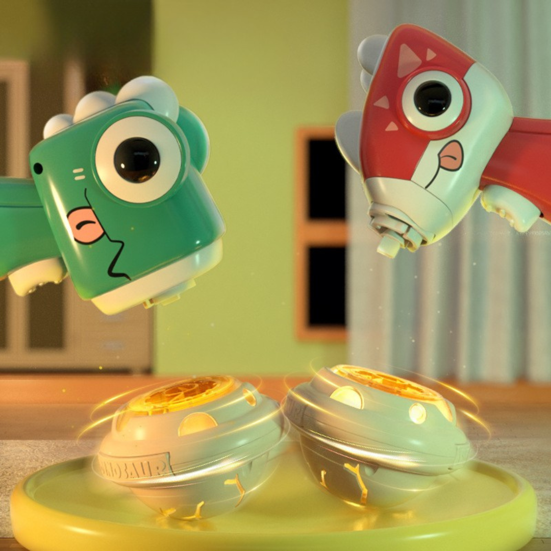 Dinosaur Spinning Top Toy