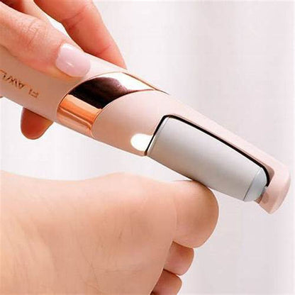 Electric Foot Callus Remover with Built-In LED Light for Smooth, Comfortable Feet