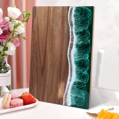 Wave Resin Acacia Cutting Board