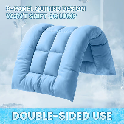 Extra Large Cooling Sofa Pet Bed with Non Slip Base and Plush Cushioning for Dogs and Cats in Summer
