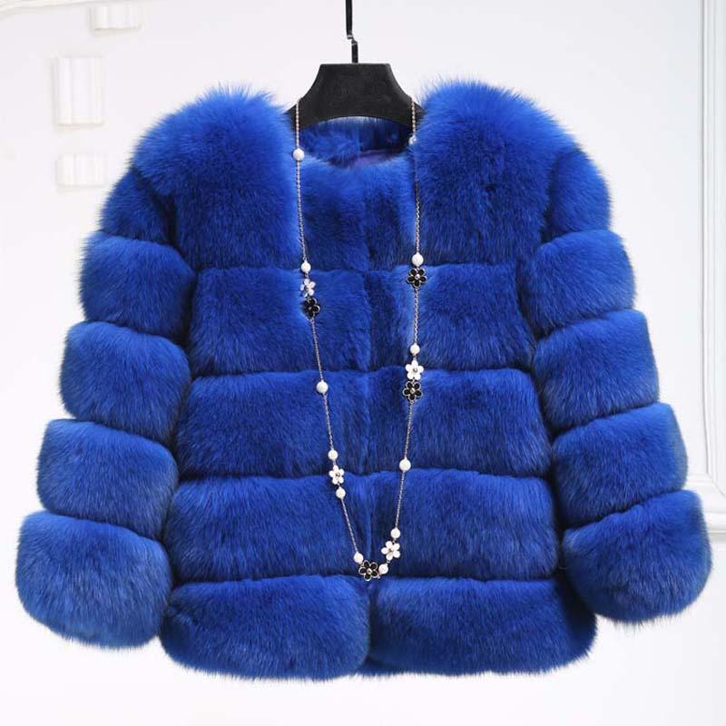 Fluffy Faux Fur Winter Jacket for Women - Soft, Chunky Fleece Style, Warm Winter Coat