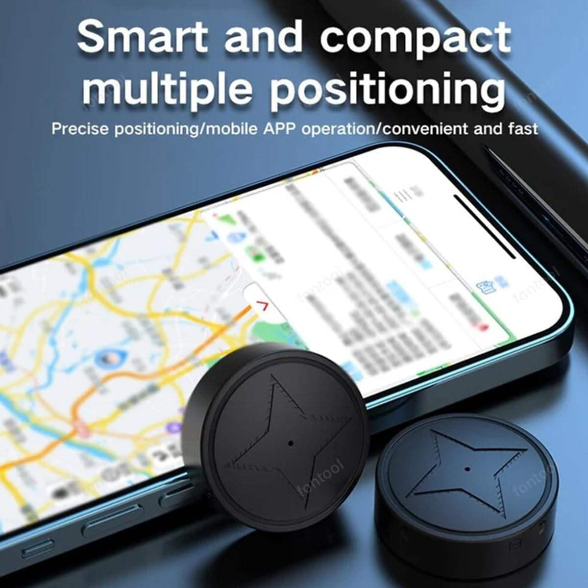 Magnetic Real-Time GPS Locator Device for Vehicles, Equipment and Valuable Items
