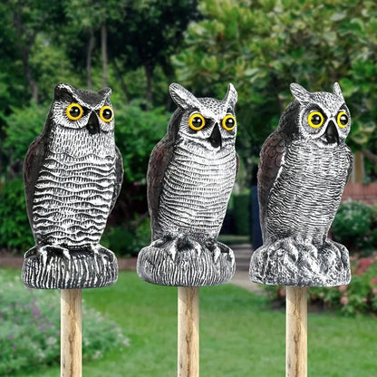 Realistic Owl Garden Statue