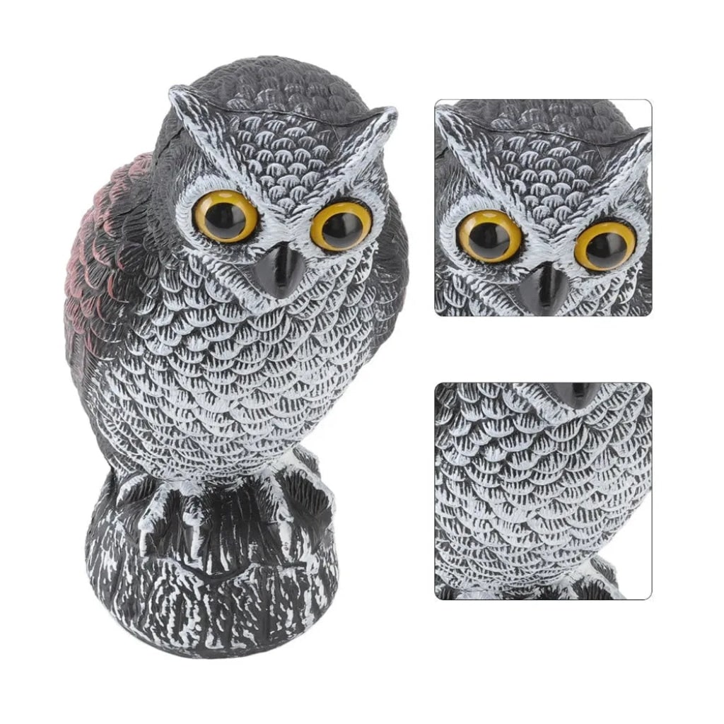 Realistic Owl Garden Statue