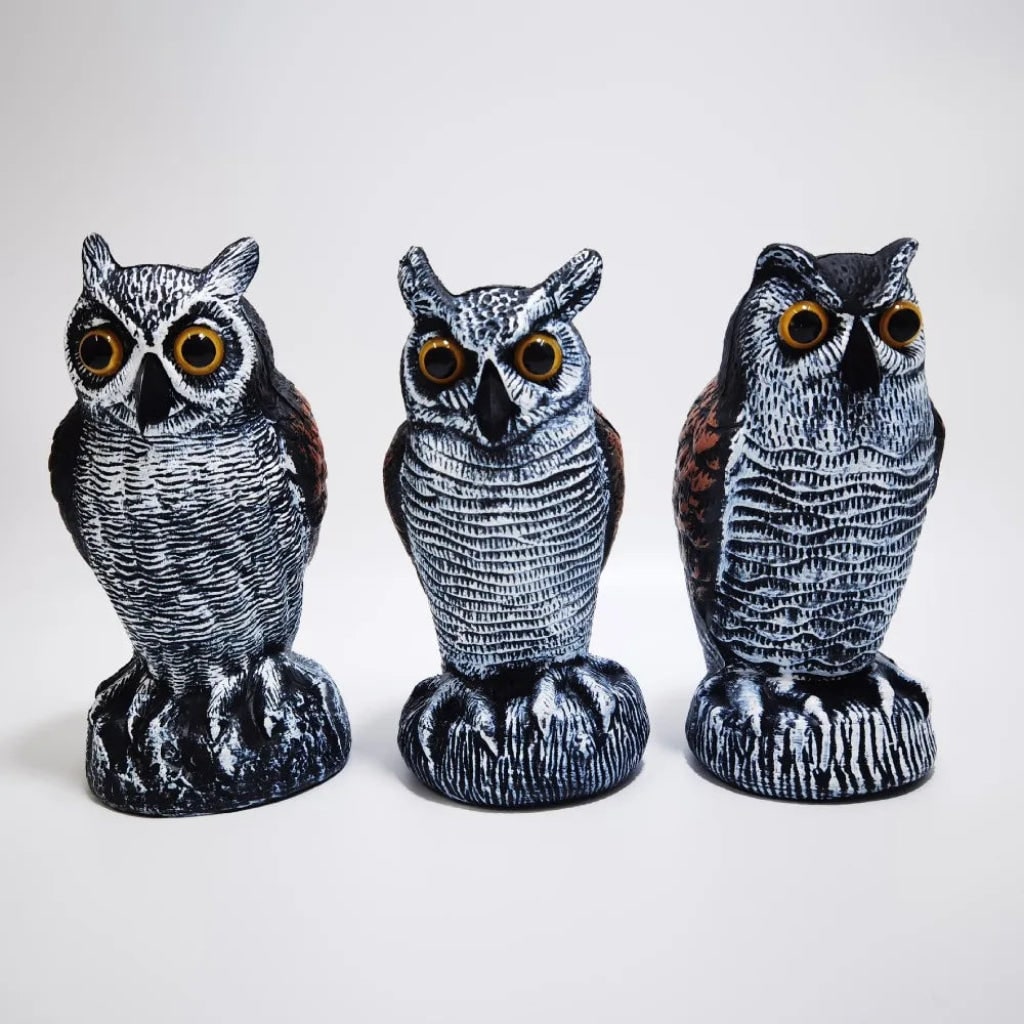 Realistic Owl Garden Statue