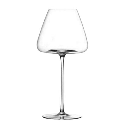 Handmade Crystal Wine and Champagne Glasses Set with Refined Elegant Table Design