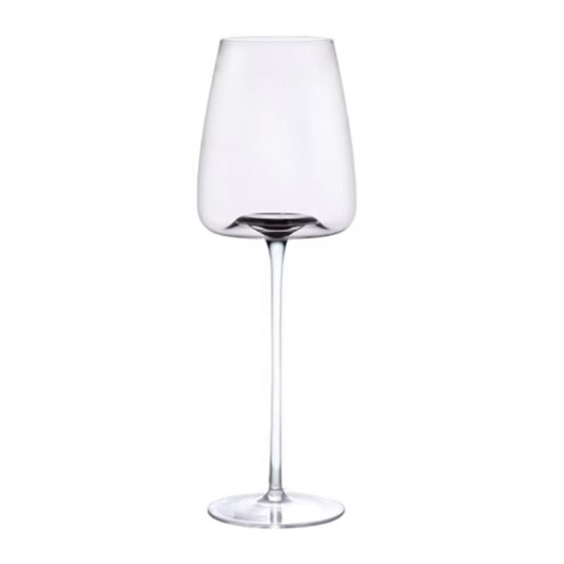 Handmade Crystal Wine and Champagne Glasses Set with Refined Elegant Table Design