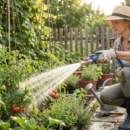 Hose Pressure Sprayer Nozzle Attachment Garden Spray