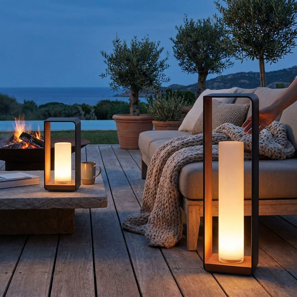 Modern Square Outdoor LED Light