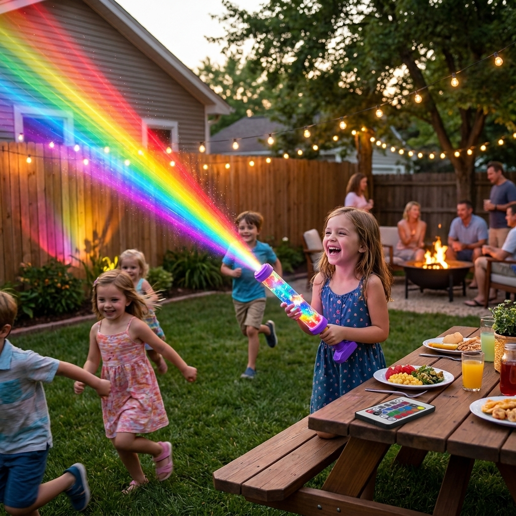 Water Gun LED Water Blaster Summer Toy