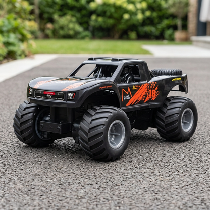 Offroad 4WD Amphibious RC Car with 360-Degree Stunt Rotation and Waterproof Build