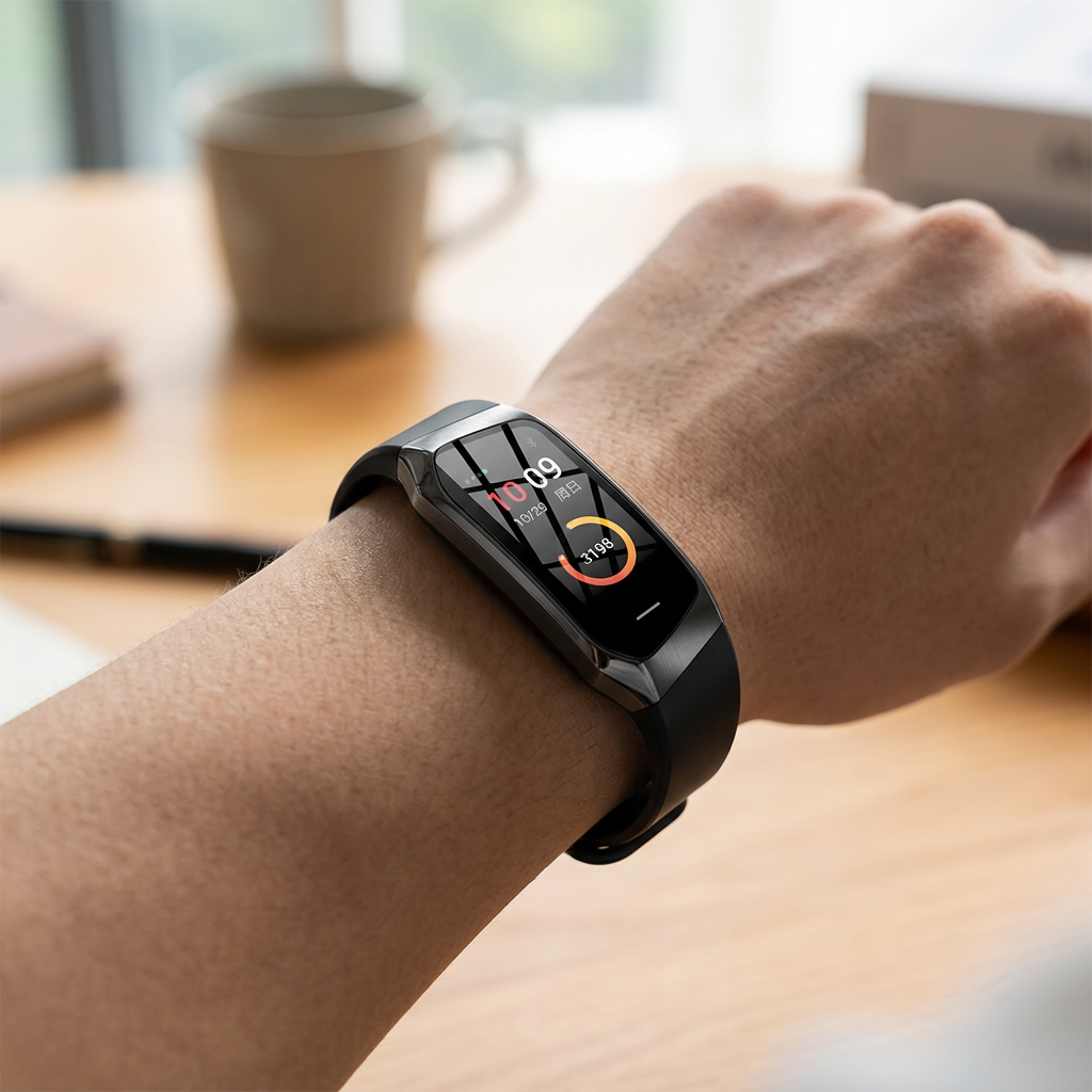 Wellness Smartwatch with Heart Rate Tracking, Blood Pressure Estimates and Activity Tracking