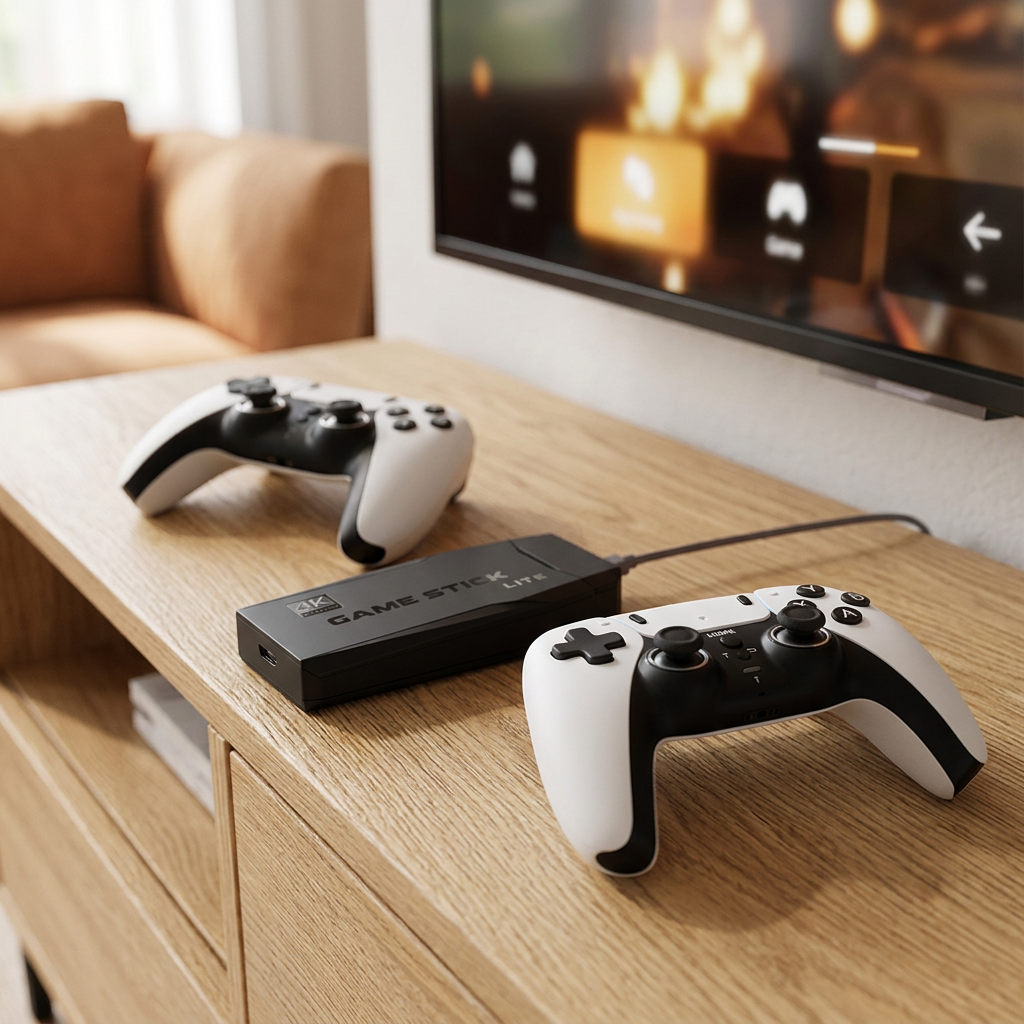Wireless Retro Game Console with 40,000+ Games, 4K HDMI and Dual Wireless Controllers