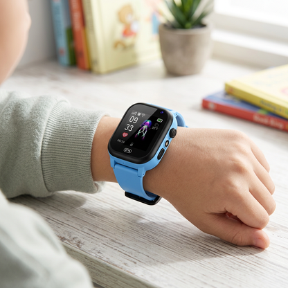 Children's GPS Watch with SIM Card, Video Calling and Daily Activity Level Monitoring