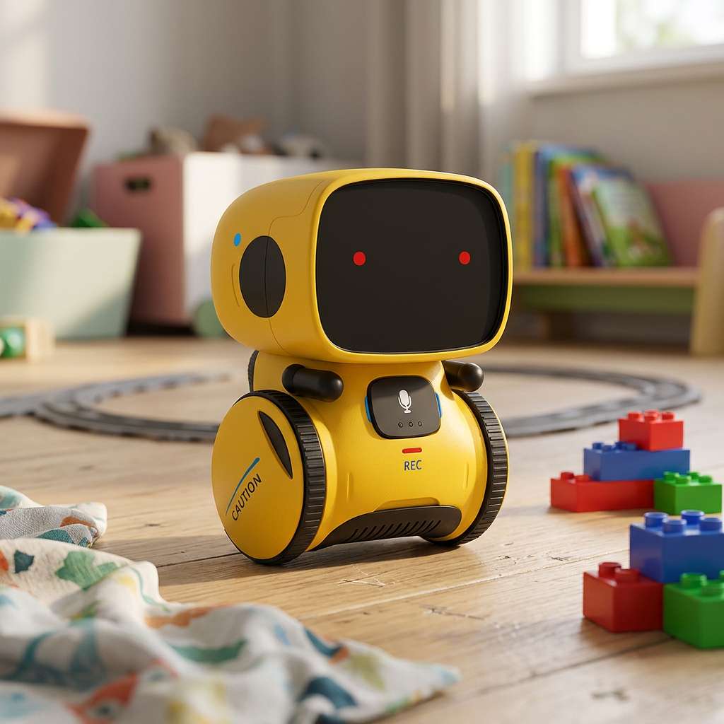 Interactive Talking Robot Toy for Kids with Voice Response and Touch-Sensitive Play