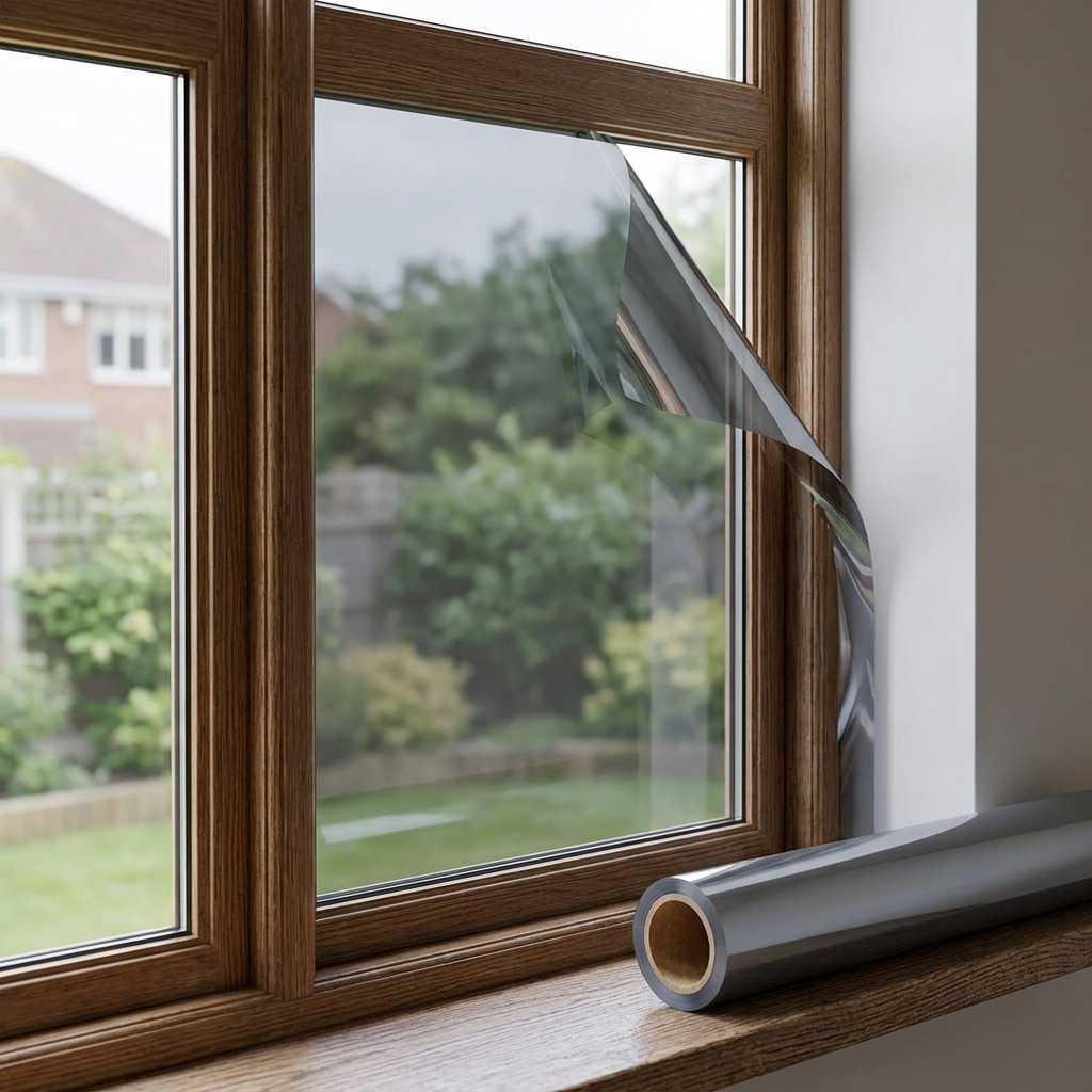 Static Cling Window Film for Privacy with UV Protection and Easy Installation Steps
