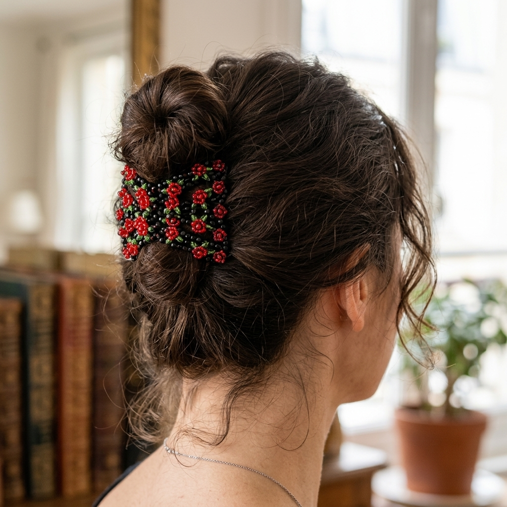 Magic Stretch Hair Comb Clip for Secure, Tension-Free Hairstyling All Day Long Wear