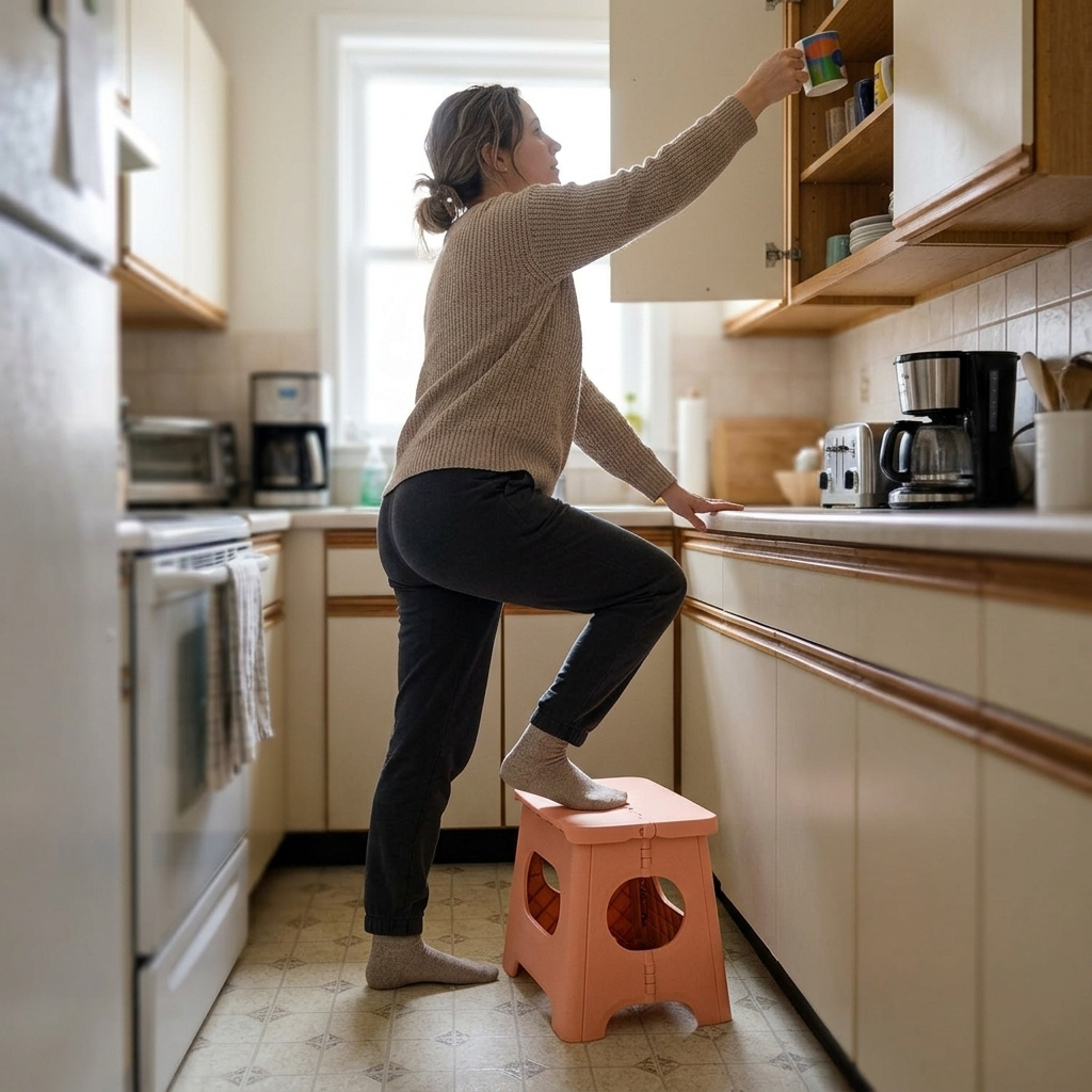 AeroStep Portable Folding Step for Safe Access to Everyday Heights