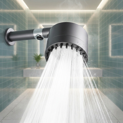 FLOWMAXX High Pressure Shower Head with 9-Stage Water Filtration Purifying System
