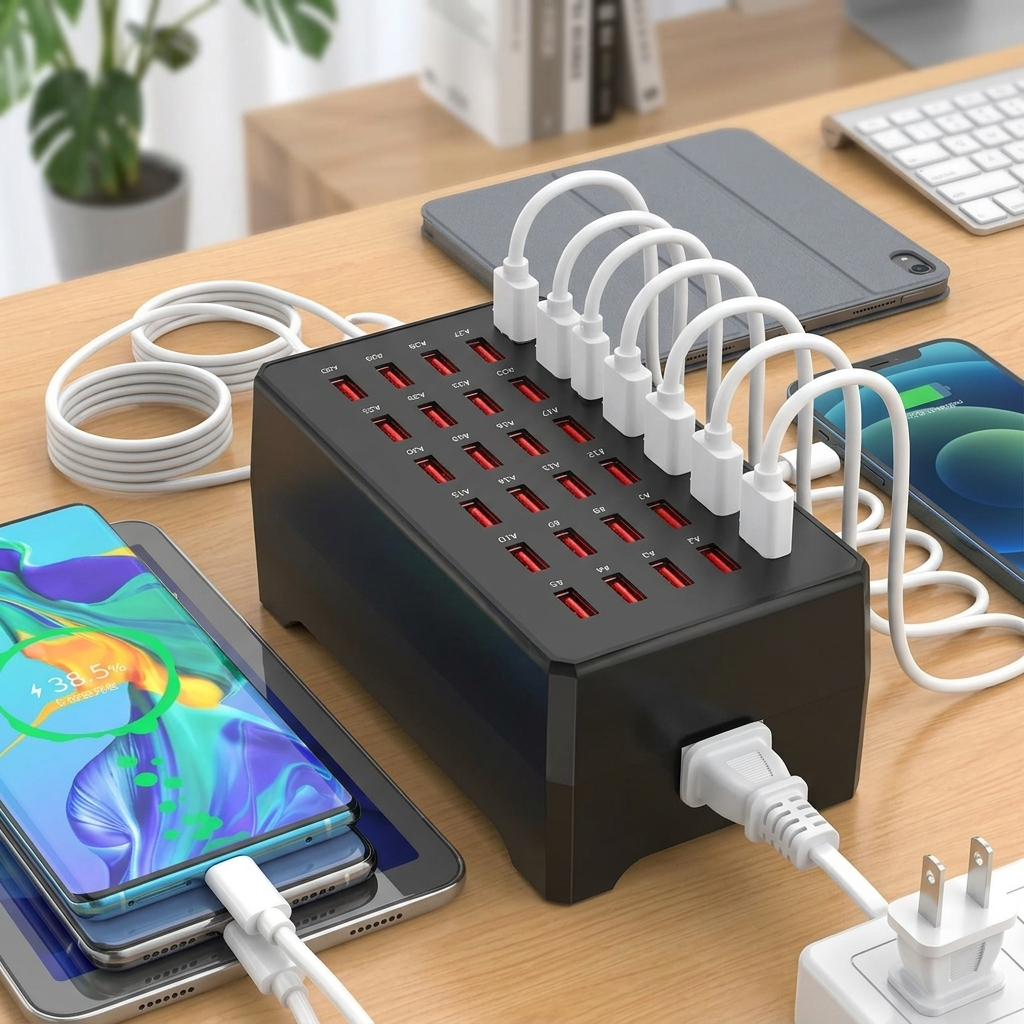 USB Charger 30 Port - US lifestyle