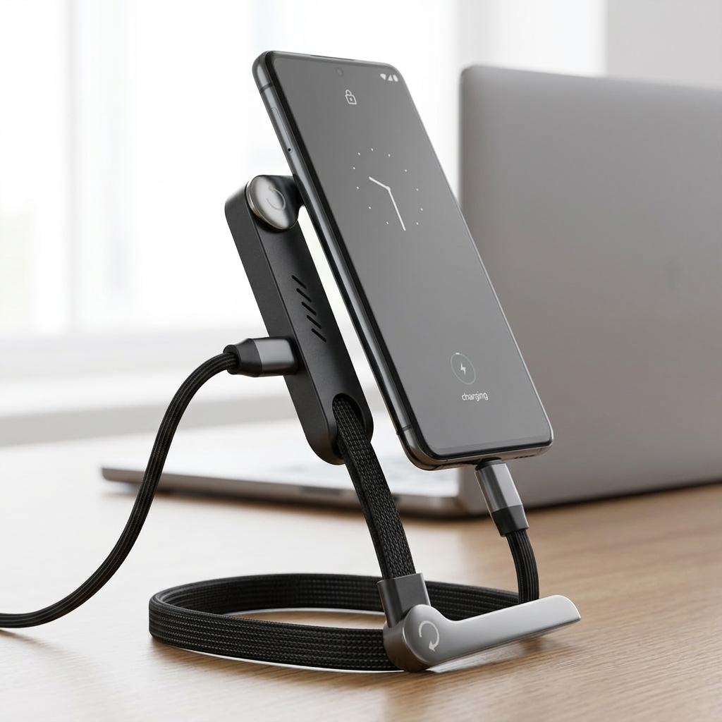 Charging Cable Phone Holder - lifestyle