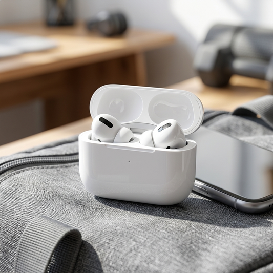 Wireless Earbuds White Mini - lifestyle